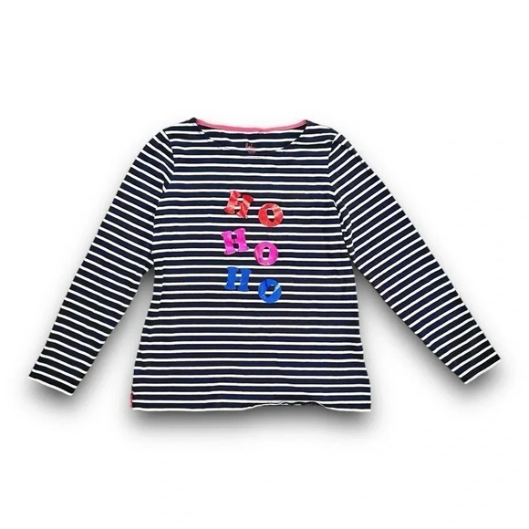 Boden | Ho Ho Ho Long Sleeve Tee (14) 🎅🏻 - Picture 1 of 5